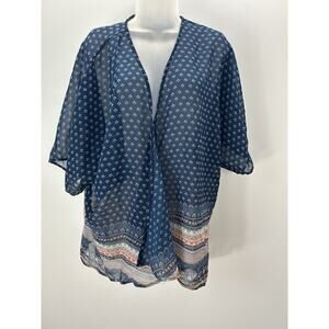 Dizzy Gal Cover-up Kimono Women's XL.